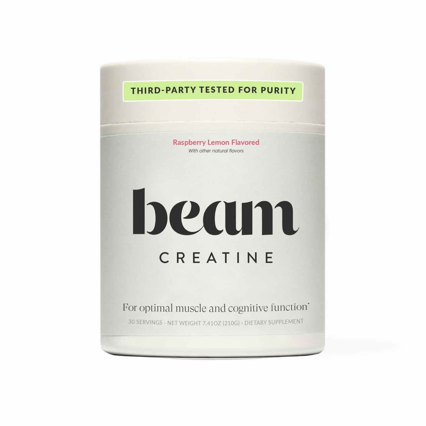 Beam Creatine Monohydrate Powder - Micronized Creatine for Muscle Growth, Strength, Endurance & Recovery - Unflavored, Fast-Dissolving, Workout Supplement for Men & Women, Keto & Vegan - 30 Servings